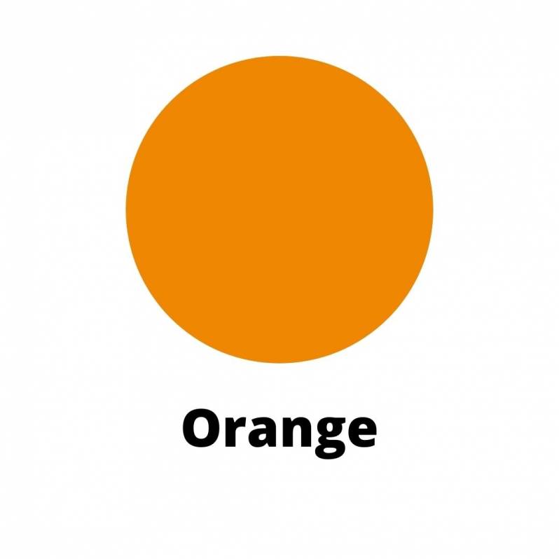 Orange Candle Dye